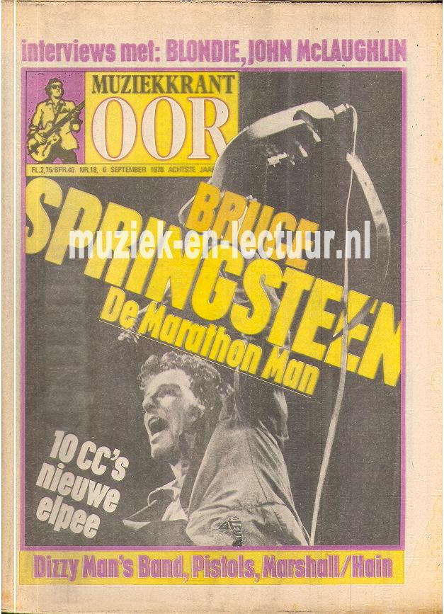 Muziekkrant Oor 1978 nr. 18